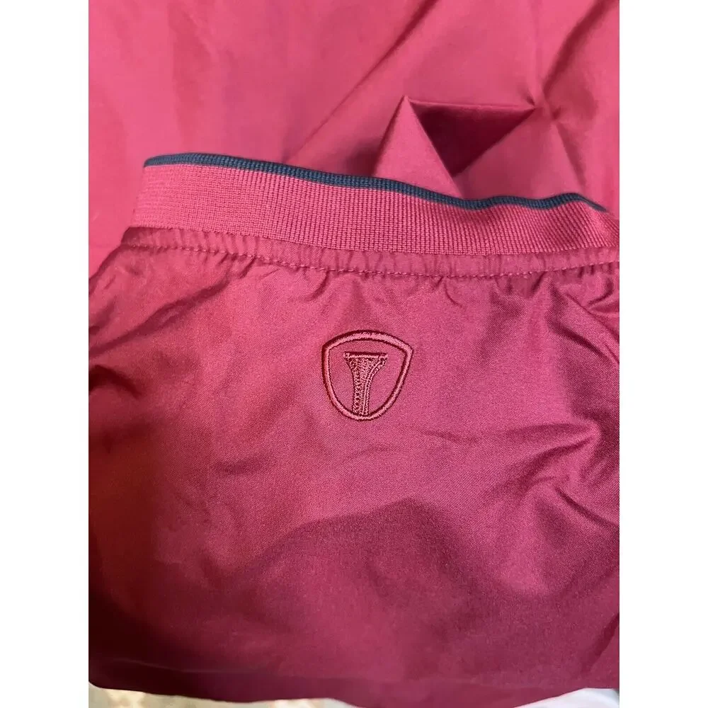 Pro Tour Cool Play men's red golf Windbreaker Pullover Jacket rain resist Sz L
